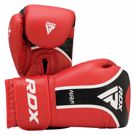 RDX Aura T17 Boxing Gloves - RED